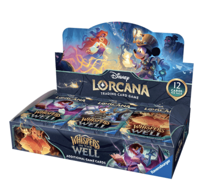 Disney Lorcana TCG - Whispers in the Well Booster Box (24) - Set 10
