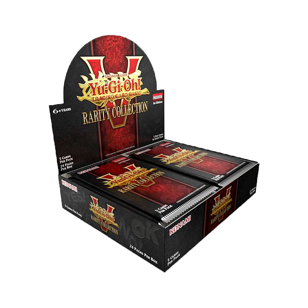 English - YuGiOh! Rarity Collection V 1st Edition Booster Display Box