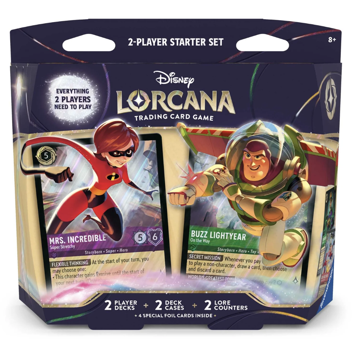 Disney Lorcana - 2 Player Starter Deck - Wilds Unknown - Set 12