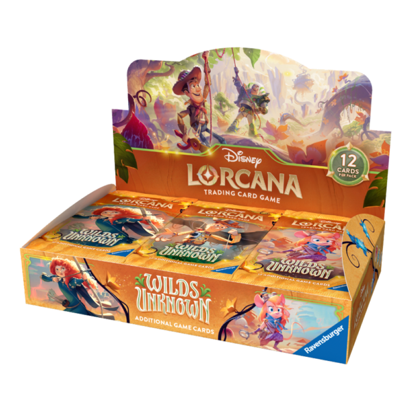Disney Lorcana TCG - Wilds Unknown Booster Pack Display (24) - Set 12 (Pre-order)